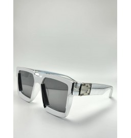 Y2K Bright Silver Large...