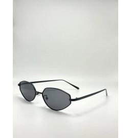 Frameless polygonal black...